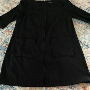 Tahari Black Midi Dress
